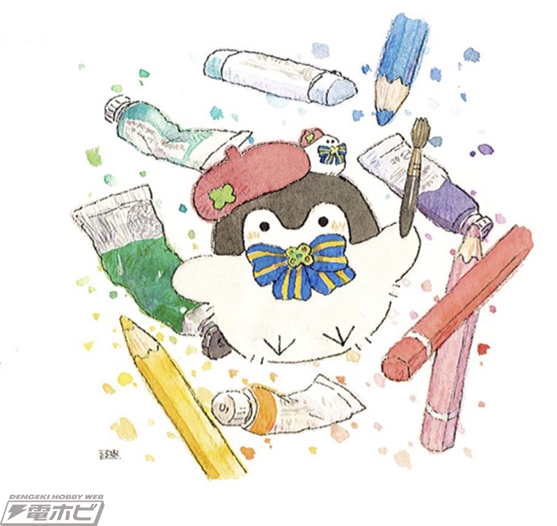 初の「コウペンちゃん」原画展が4月3日から開催！Twitterに投稿された