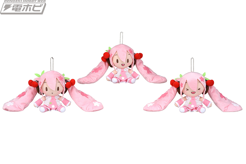 春到来！セガプライズで「桜ミク」のぬいぐるみとバスタオルが満開