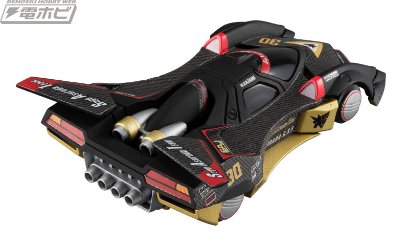 漆黒に染まったアスラーダも！『サイバーフォーミュラ』アスラーダと