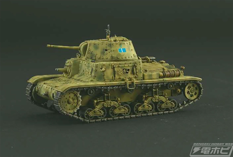 イタレリの1/56スケールキットに、2種類の車両から選んで組み立て