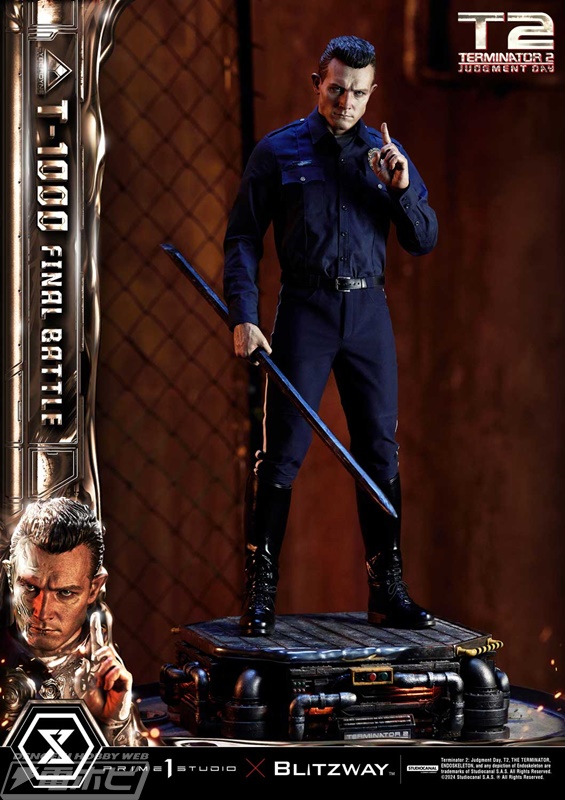 映画『ターミネーター2』液体金属のボディを持つスカイネットの新たな