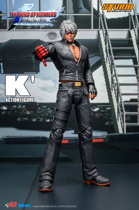 THE KING OF FIGHTERS 2002 UNLIMITED MATCH』K'が可動フィギュア化