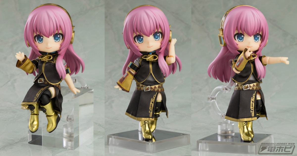 巡音ルカが豊富な可動が楽しめるアクションフィギュア「ねんどろいど