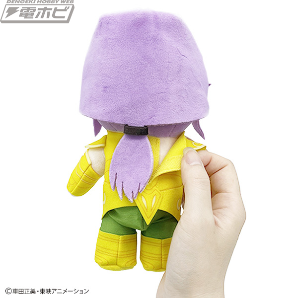 聖闘士星矢』黄金聖闘士全員がポーズのつけられるデフォルメぬいぐるみ