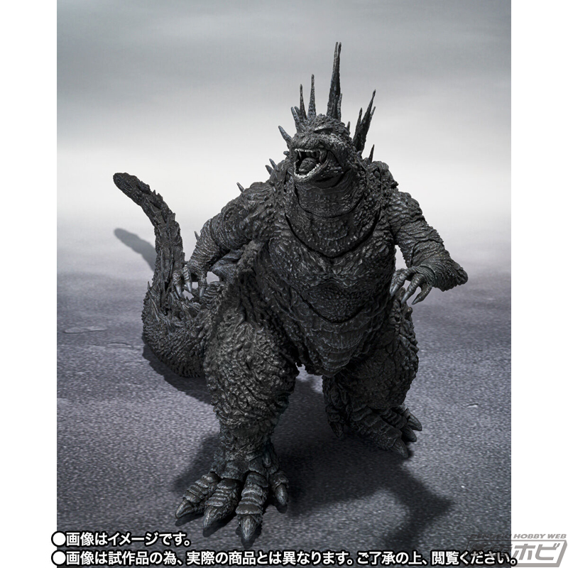 ゴジラ-1.0／C』モノクロVer.のゴジラ（2023）がS.H.MonsterArtsで