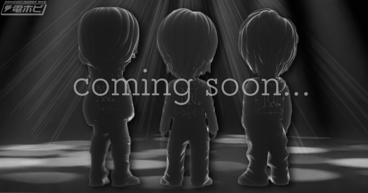 Number_iの平野紫耀氏、神宮寺勇太氏、岸優太氏のオリジナルフィギュア