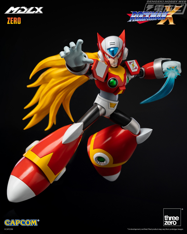 ロックマンX」ゼロがMDLXシリーズでフィギュア化！ゼットセイバーや