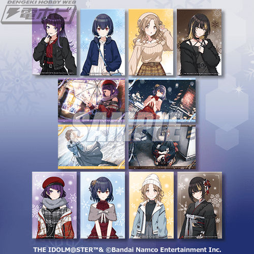 シャニマス』田中摩美々、杜野凛世、市川雛菜、斑鳩ルカの描き下ろし