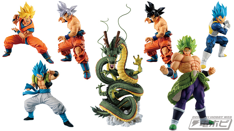 孫悟空やブロリー、神龍などのフィギュアが登場！「一番くじ