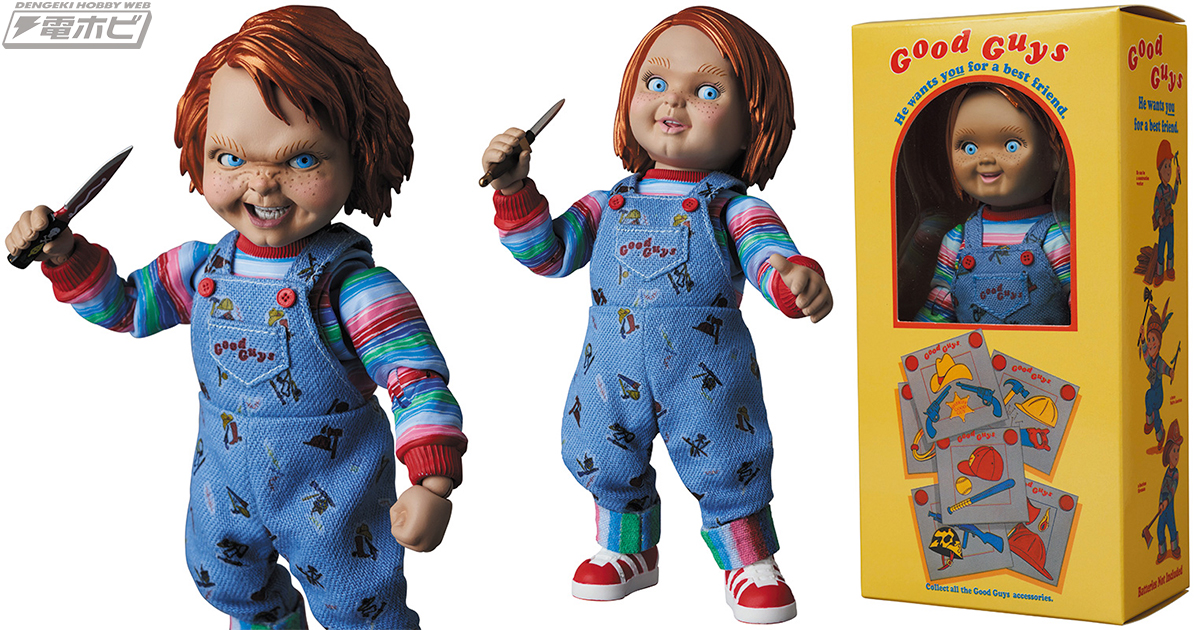 映画『チャイルドプレイ2』の「Good Guy人形」が「MAFEX」に襲来