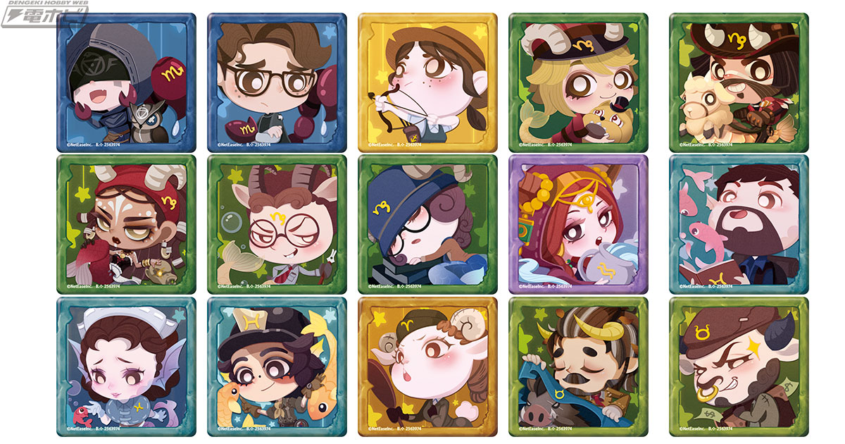 IdentityV 第五人格』のアイコン缶バッジ第4弾はサイバイバー誕生日