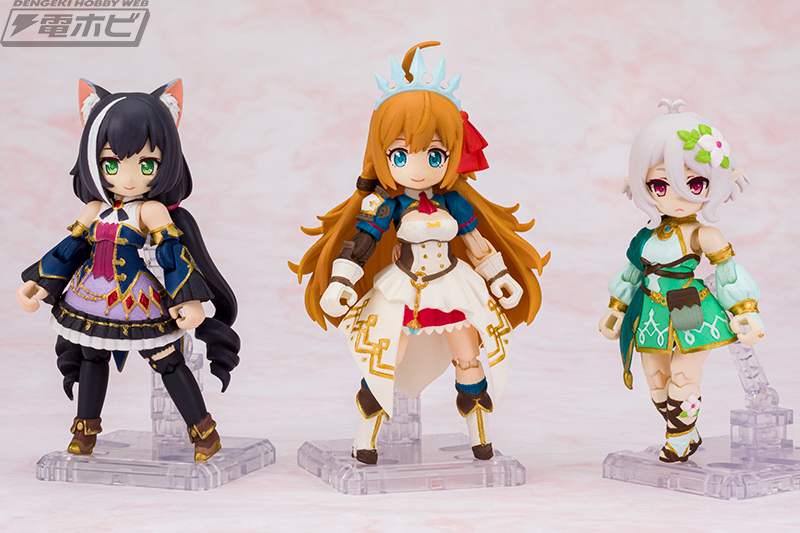 プリンセスコネクト！Re:Dive』ペコリーヌ、キャル、コッコロの彩色