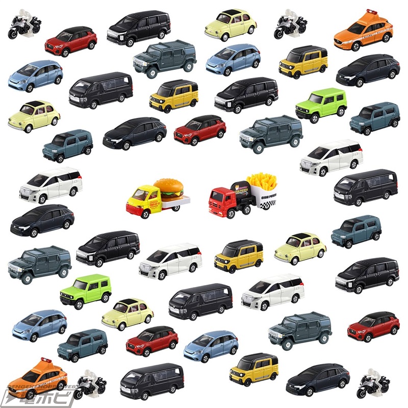 数量限定のトミカ50台セット！「ゆるっとキャンプに出かけたい