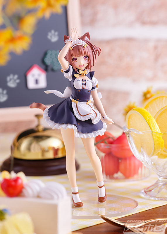 ネコぱら』制服姿のアズキとココナツがPOP UP PARADEでフィギュア化
