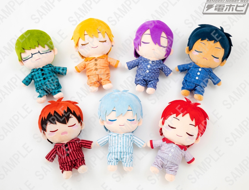 黒子のバスケ』すやすや寝顔がかわいい！「おやすみどーる」ぬいぐるみ