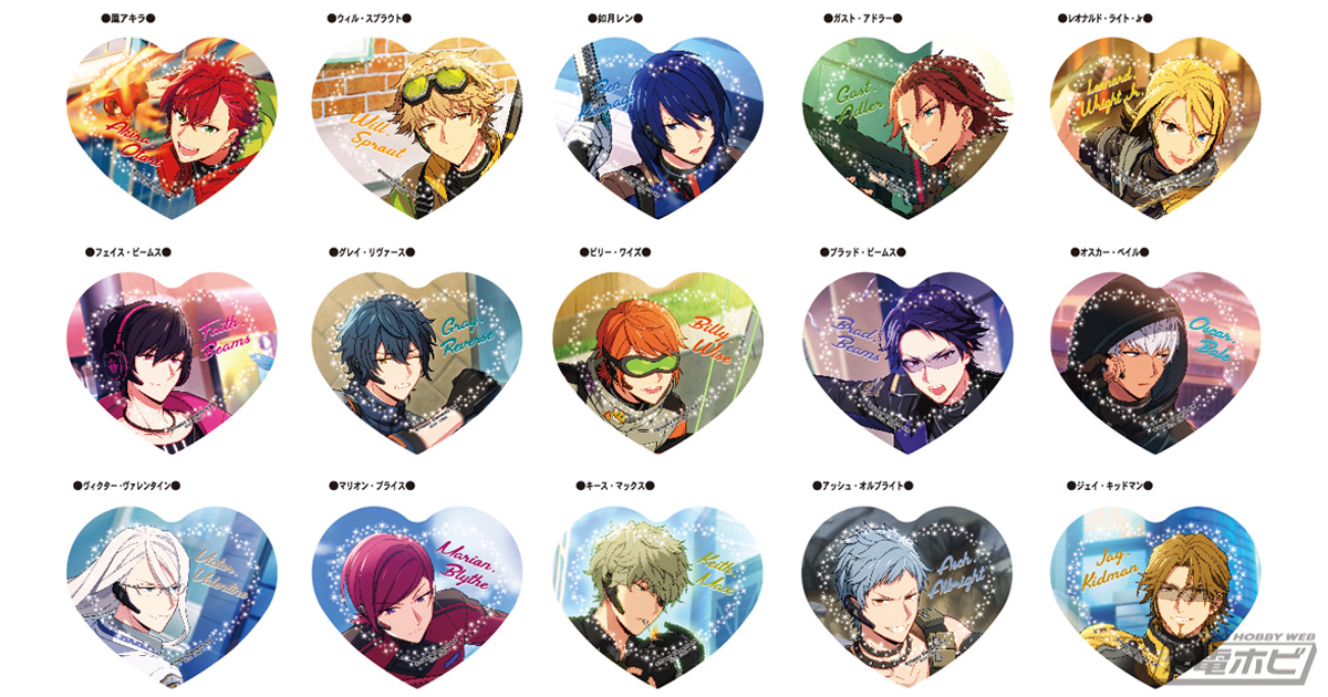 ゲーム『HELIOS Rising Heroes』ホログラム⽸バッジになったヒーロー