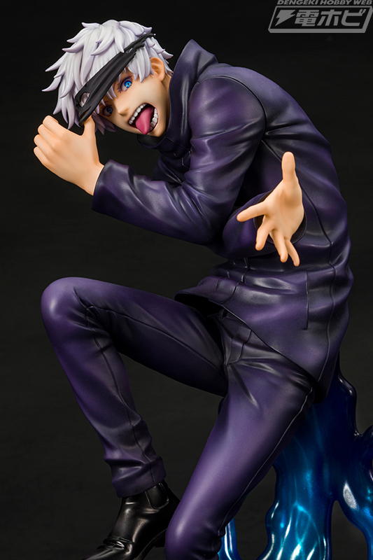 呪術廻戦』五条悟が躍動感溢れる姿でMAPPA×渋スクフィギュアから