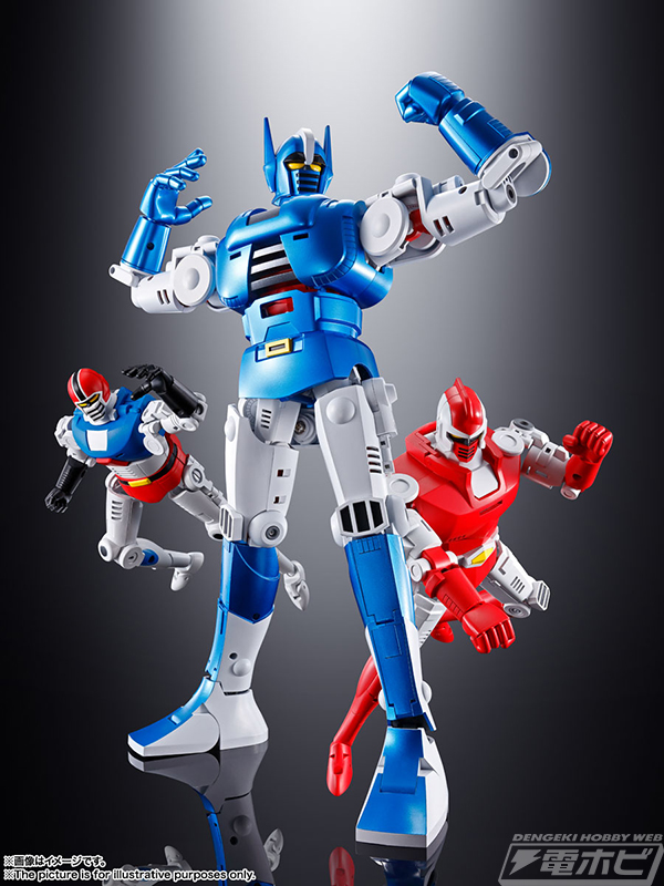 40年の時を経て分身合体ゴーディアン新生！洗練された合体＆可動