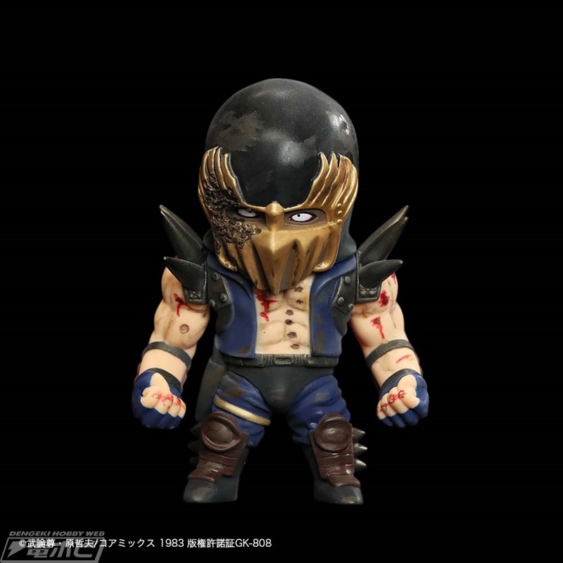 超再現の「ジャギ バイクベース」が初登場！ラオウやケンシロウの再販