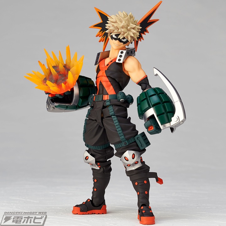 限定の特典クリアファイル付き『ヒロアカ』爆豪勝己の可動フィギュア