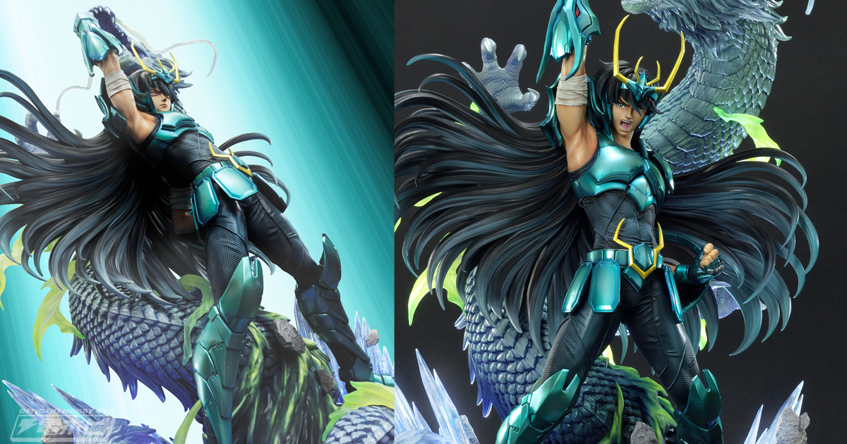 大迫力の廬山昇龍覇！『聖闘士星矢』ドラゴン紫龍（最終青銅聖衣）が