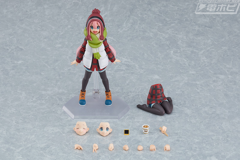 ゆるキャン△』各務原なでしこがfigmaシリーズからアクション