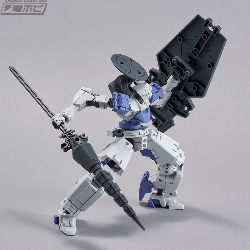 30MM」シリーズの「オプションパーツセット」第3弾！大剣、ランス