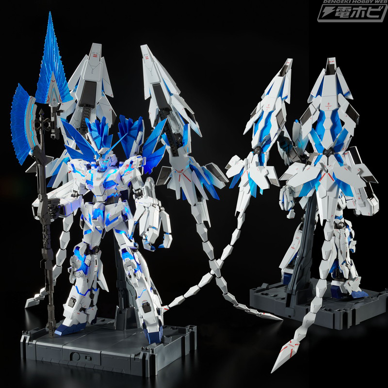 ユニコーンガンダム ペルフェクティビリティがPGでガンプラ化！装備