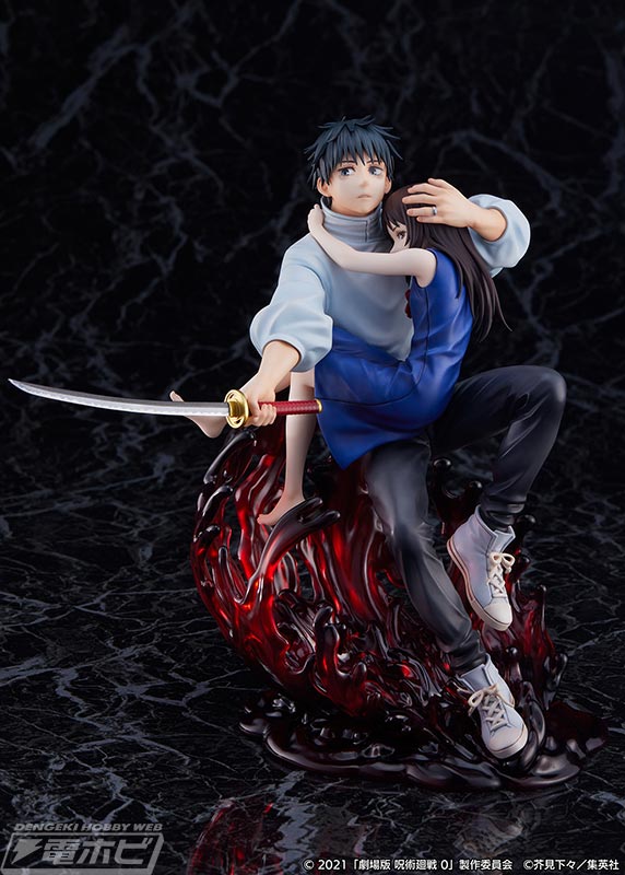 劇場版 呪術廻戦 0』祈本里香を抱きかかえた乙骨憂太がフィギュア化