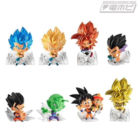 ドラゴンボール超』戦士フィギュア第6弾が登場！台座に悟空＆ベジータ