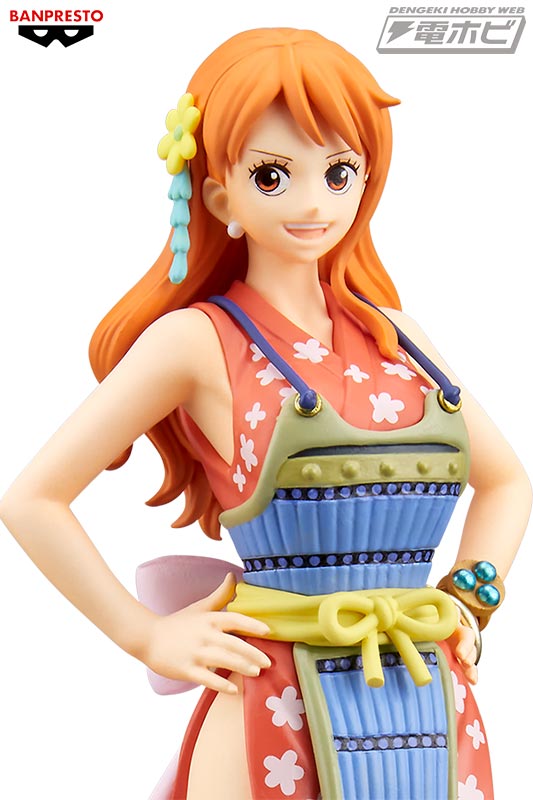 ワンピース』ワノ国編から鬼ヶ島討ち入り衣装で「ナミ」をプライズ