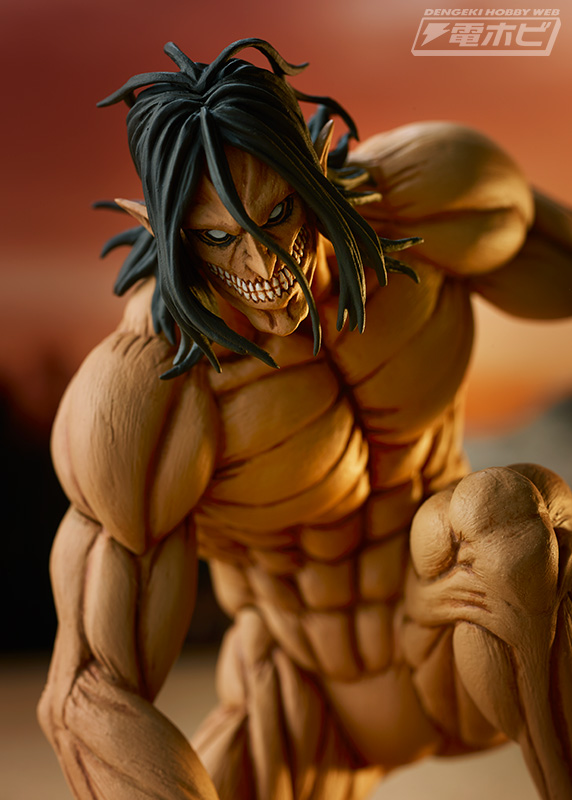 ビッグサイズだからこそ表現できた圧倒的な存在感！『進撃の巨人』巨人