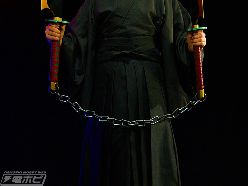 全長1メートル超のビッグサイズでド派手に再現！『鬼滅の刃』音柱・宇