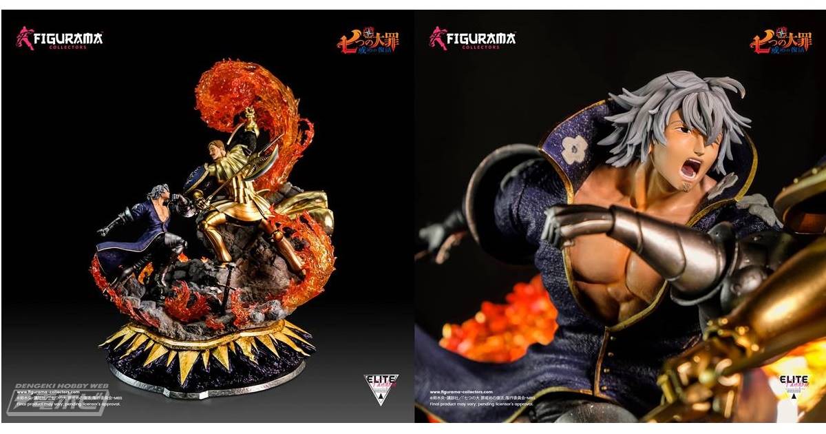 七つの大罪 戒めの復活』エスカノールとエスタロッサの激闘がジオラマ