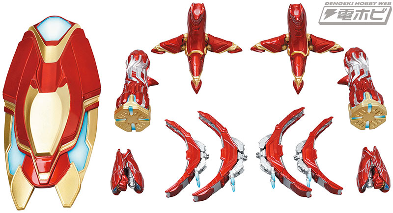 ナノテクを搭載した「アイアンマン」のマーク50モデルがMAFEX化！多彩