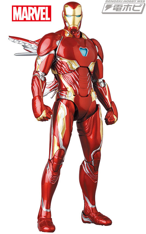 ナノテクを搭載した「アイアンマン」のマーク50モデルがMAFEX化！多彩