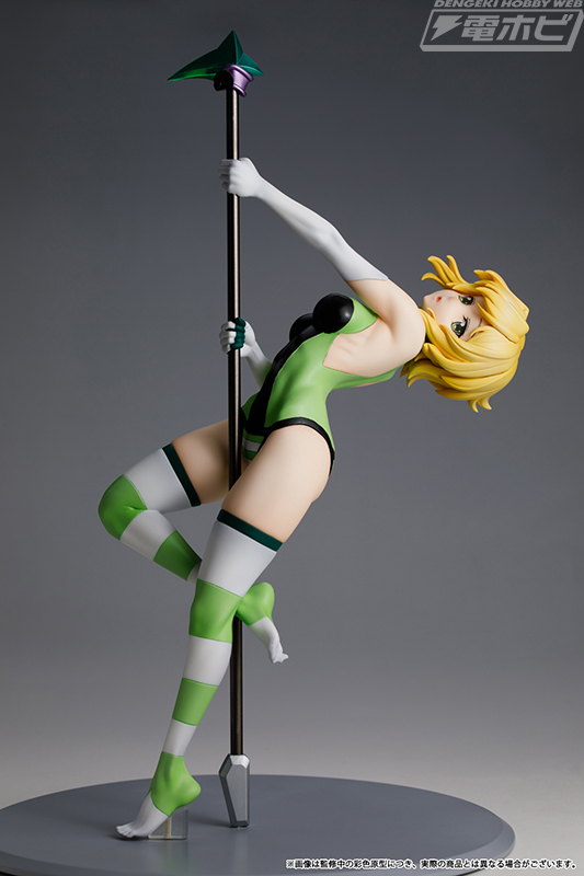 戦姫絶唱シンフォギアXV』ギアインナー姿の暁切歌フィギュアの彩色