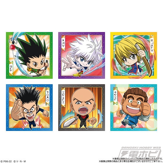 HUNTER×HUNTER』デフォルメシールウエハース第1弾！ハンター試験に登場