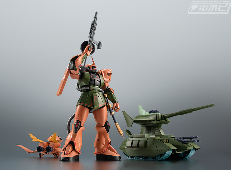 大型のヒート・ホークなどが付属！『機動戦士ガンダムMSV』ガルマ専用