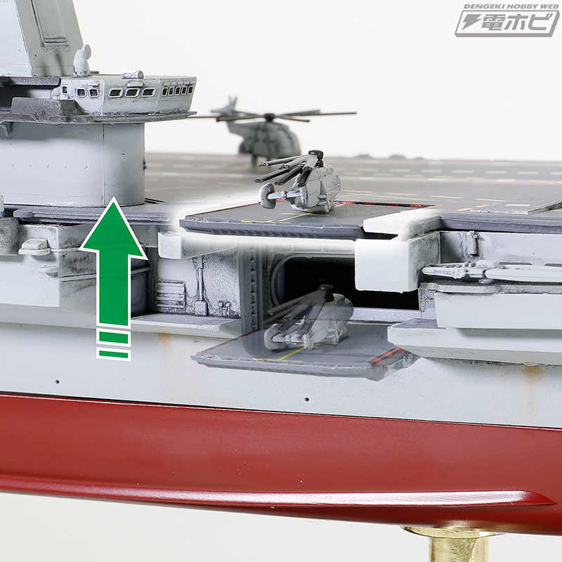 中国初の空母「遼寧」がフルハル仕様の1/700スケールで完成品モデル化