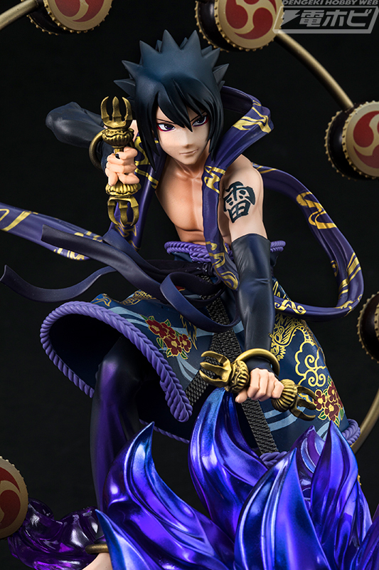 NARUTO-ナルト- 疾風伝』20周年を記念し、ナルト、サスケが風神雷神像