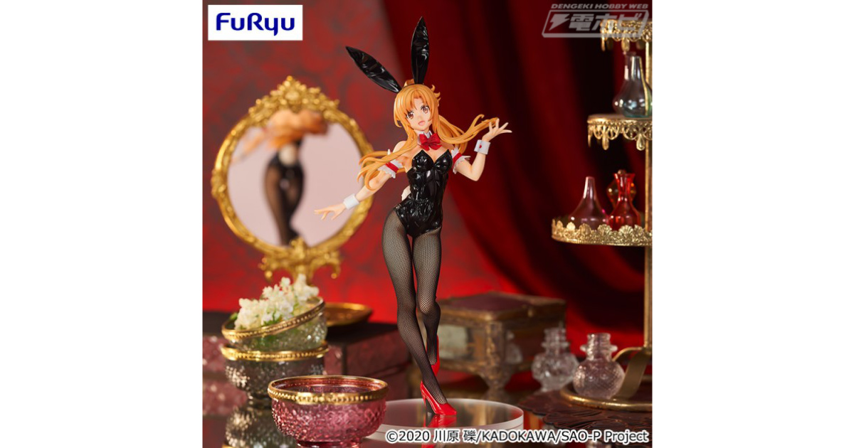 大きなウサギ耳が可愛い！『ソードアート・オンライン』バニーガール姿