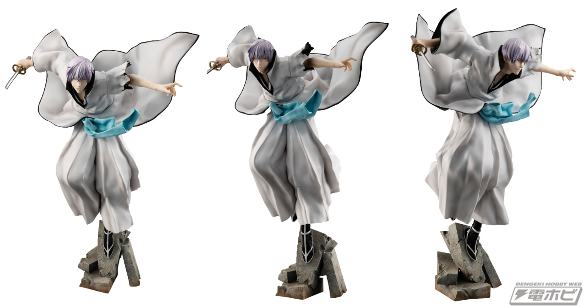 BLEACH』破面篇での戦闘シーンを彷彿とさせる市丸ギンがG.E.M.シリーズ