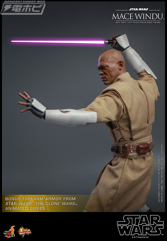 映画『スター・ウォーズ エピソード2』より、「メイス・ウィンドゥ」の