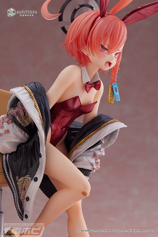 ブルーアーカイブ』美甘ネルが大胆バニーガール姿でフィギュア化