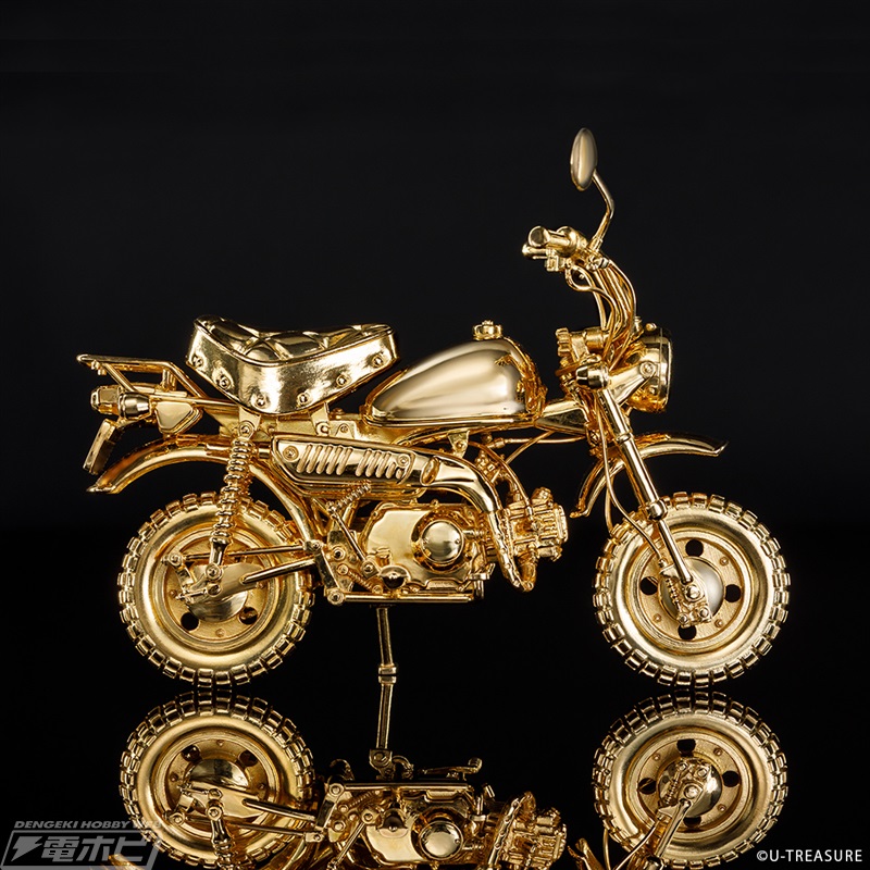 お値段55万円！金色に輝くホンダ「モンキー ゴールドリミテッド