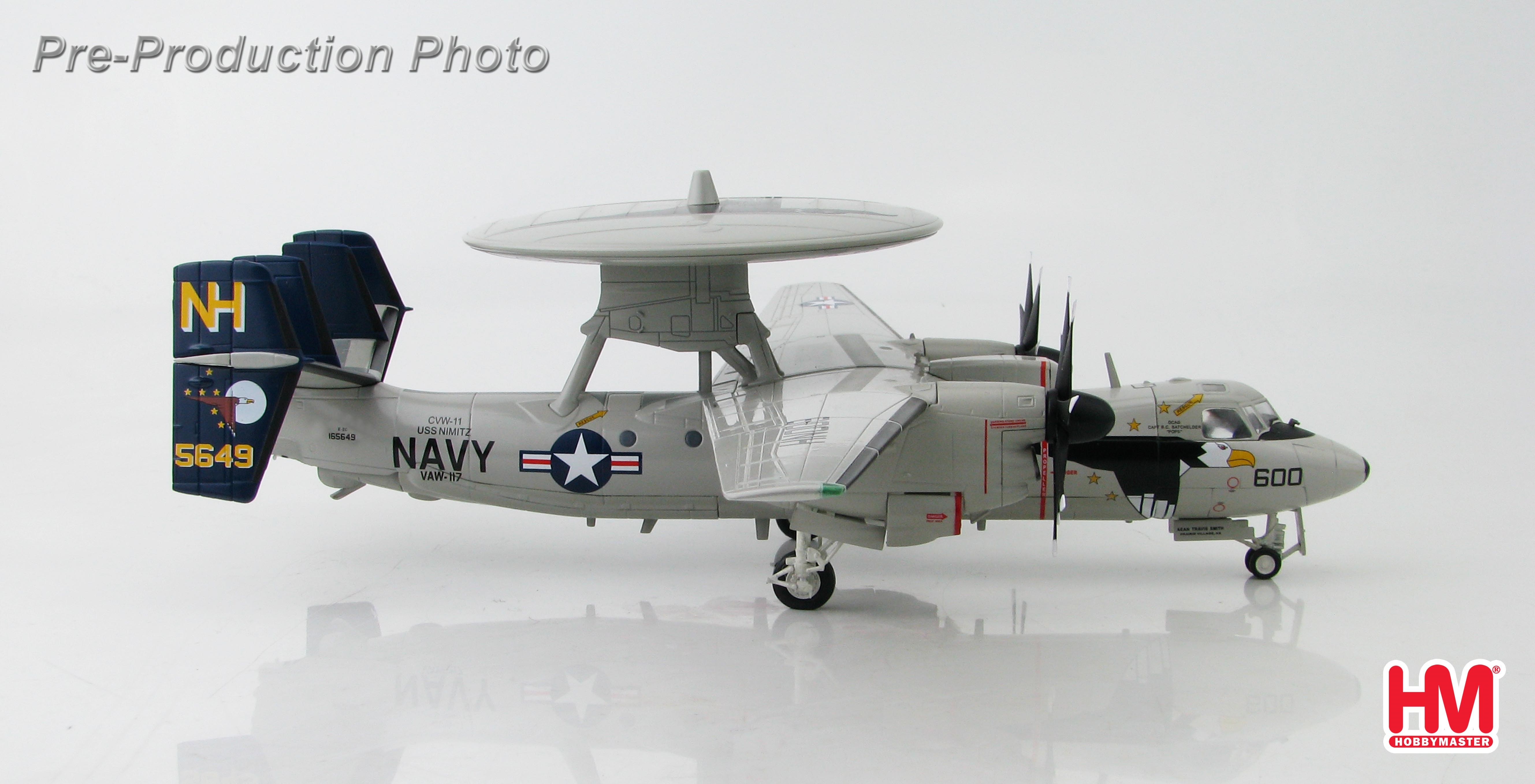 Northrop Grumman E-2C Hawkeye 2000 165649, VAW-117 