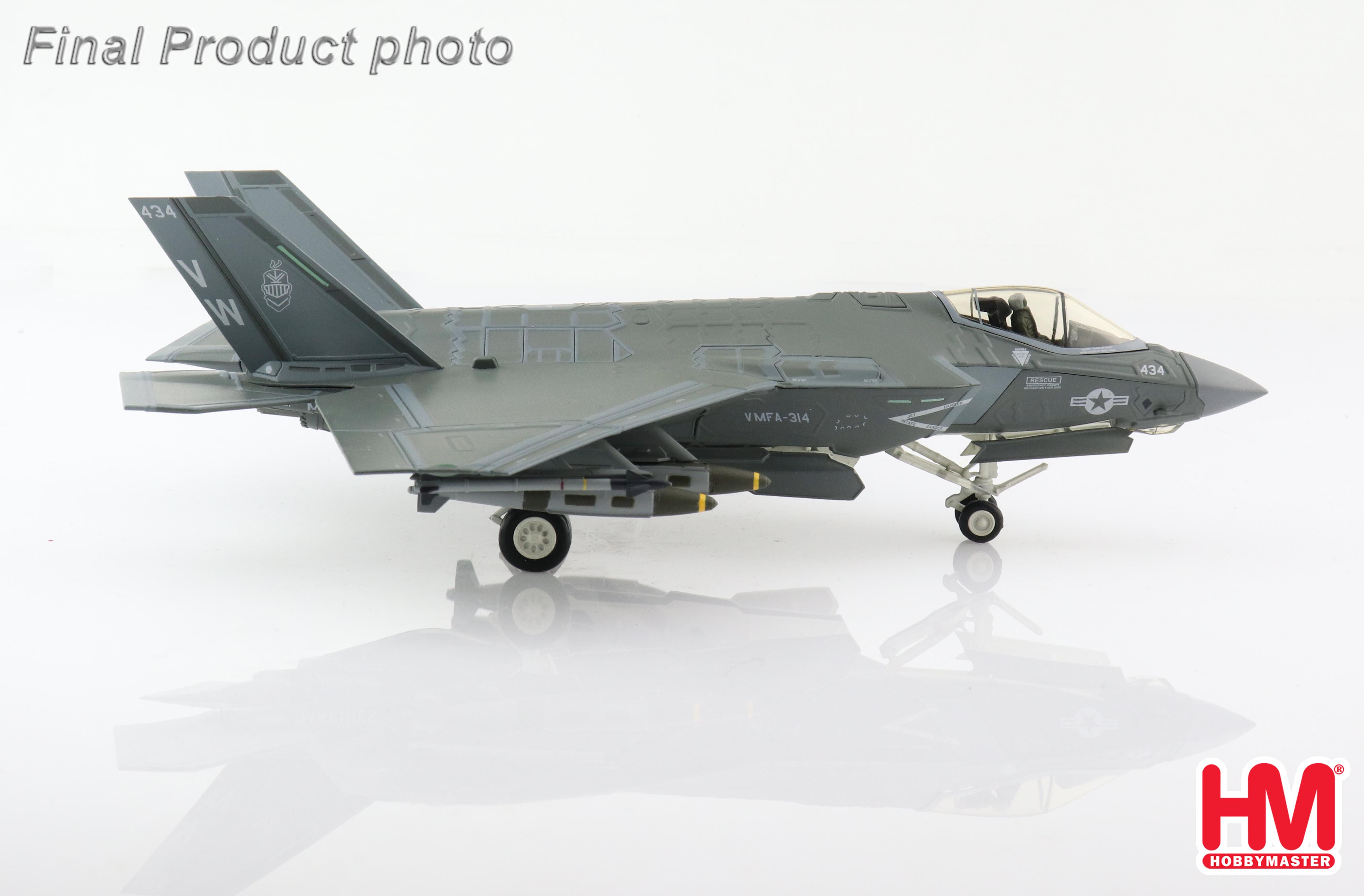 F35C Lightning II JSF 169601, VMFA-314, US Marines, June 2019