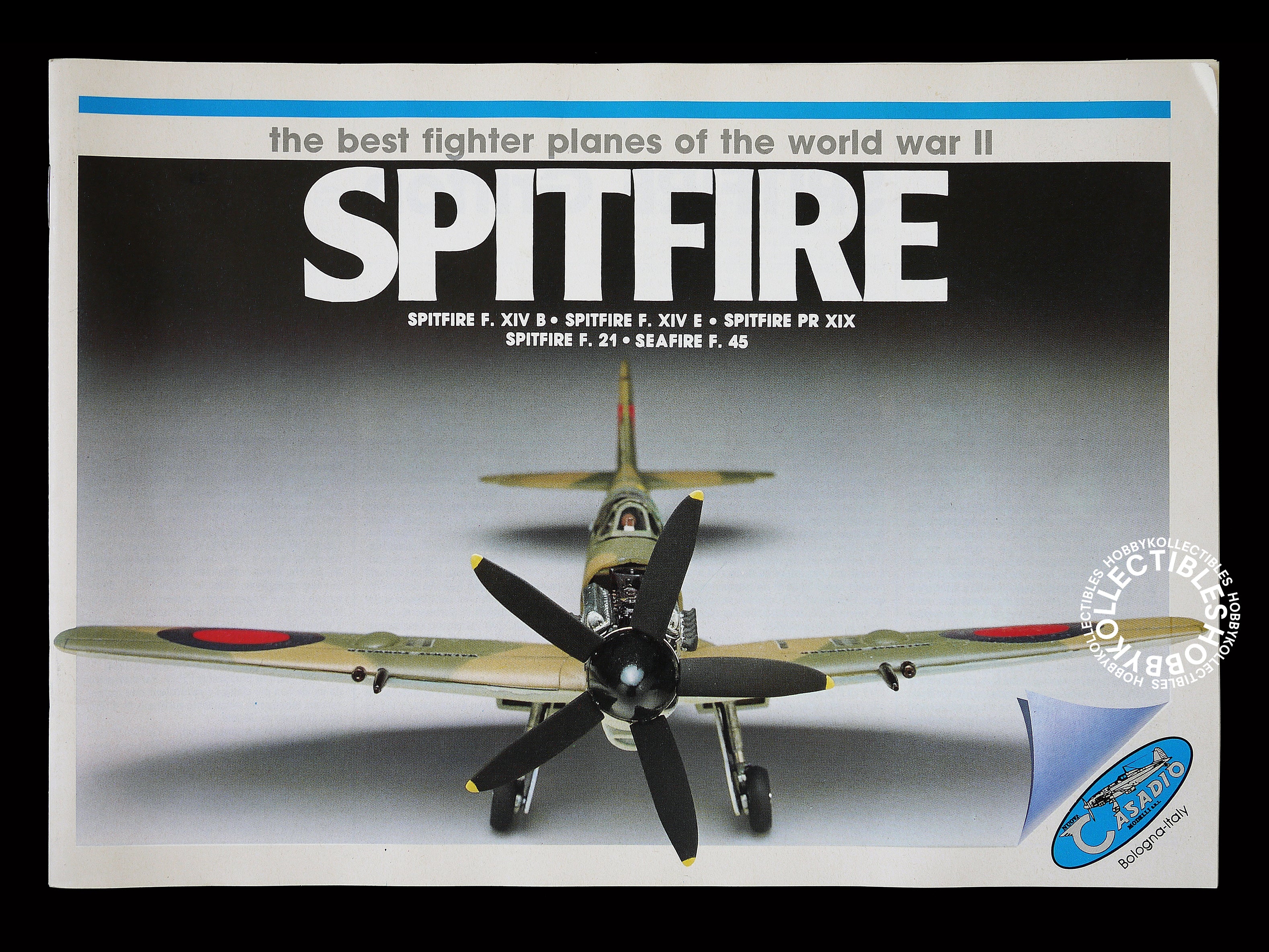Casadio Gunze 1/48 Spitfire F.XIV E Fighter Metal Model Kit