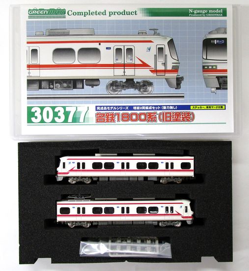公式]鉄道模型(30377名鉄1800系 (旧塗装) 増結 2輛編成増結セット